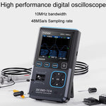 3イン1 オシロスコープ トランジスタテスター 信号発生器 10M帯域幅 バーンインプルーフ、FNIRSI DSO-TC4