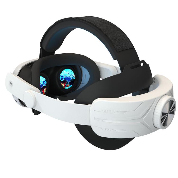 Meta Quest 3 / 3S 用 調節可能ヘッドバンド 顔圧なし VRヘッドストラップアクセサリー