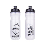 ZTTO wb-002 750ml ポータブルフィットネススポーツカップ 自転車用アウトドアライディングウォーターボトル、2個セット