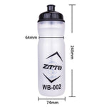 ZTTO wb-002 750ml ポータブルフィットネススポーツカップ 自転車用アウトドアライディングウォーターボトル、2個セット