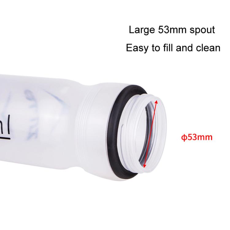 ZTTO wb-002 750ml ポータブルフィットネススポーツカップ 自転車用アウトドアライディングウォーターボトル、2個セット