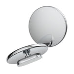 Car Reversing Blind Spot Auxiliary Ultra-clear Reflective Rearview Mirror, Black, Silver