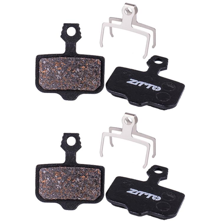 2ペア ZTTO 自転車ディスクブレーキパッド マウンテンバイク半金属樹脂ブレーキパッド MS-01B, MS-01D, MS-01E, MS-01F, MS-02A, MS-02B, MS-02D, MS-02F, MS-03F, MS-04B, MS-05B, MS-05C, MS-07B, MS-07C, 穴あきMS-07C, MS-08A, MS-08B, MS-11A, MS-11C, MS-11D