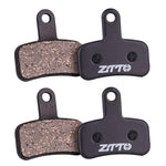 2ペア ZTTO 自転車ディスクブレーキパッド マウンテンバイク半金属樹脂ブレーキパッド MS-01B, MS-01D, MS-01E, MS-01F, MS-02A, MS-02B, MS-02D, MS-02F, MS-03F, MS-04B, MS-05B, MS-05C, MS-07B, MS-07C, 穴あきMS-07C, MS-08A, MS-08B, MS-11A, MS-11C, MS-11D