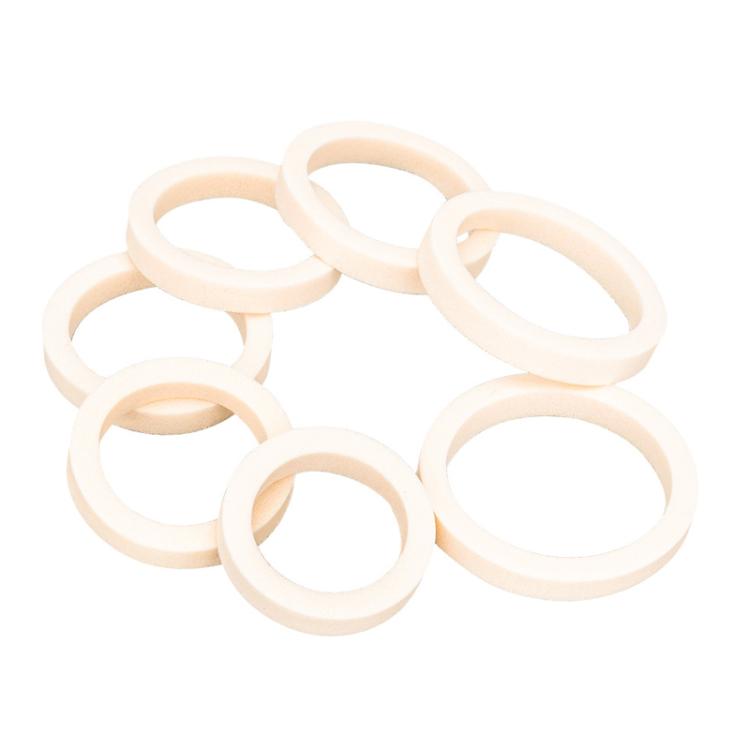 2ペア ZTTO マウンテンバイクショック吸収フォークオイル防塵スポンジリング 30mm, 32mm, 34mm, 35mm, 36mm, 38mm, 40mm