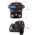 Car Audio Recovery Fuse Switch Current Short Circuit Overload Protection Circuit Breaker, 50A, 60A, 80A, 100A, 150A, 200A, 250A, 300A