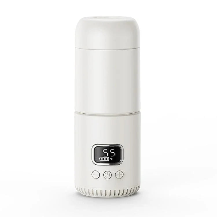 ポータブルワイヤレスベビーボトルウォーマー 400ml 温度調節可能 トラベルサーモス Type-C急速充電 CT01 10000mAh、CT01 18000mAh