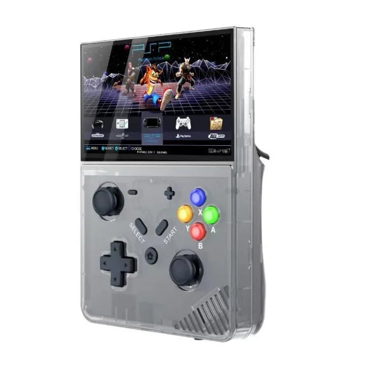 R43 Pro ハンドヘルドゲームコンソール 4K HD 4.3インチスクリーン ホームポータブルビデオゲームプレーヤー、半透明ブラック 64G、グレー 64G、半透明ブラック 128G、グレー 128G