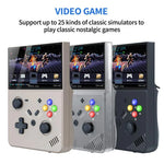 R43 Pro ハンドヘルドゲームコンソール 4K HD 4.3インチスクリーン ホームポータブルビデオゲームプレーヤー、半透明ブラック 64G、グレー 64G、半透明ブラック 128G、グレー 128G
