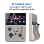 R43 Pro ハンドヘルドゲームコンソール 4K HD 4.3インチスクリーン ホームポータブルビデオゲームプレーヤー、半透明ブラック 64G、グレー 64G、半透明ブラック 128G、グレー 128G