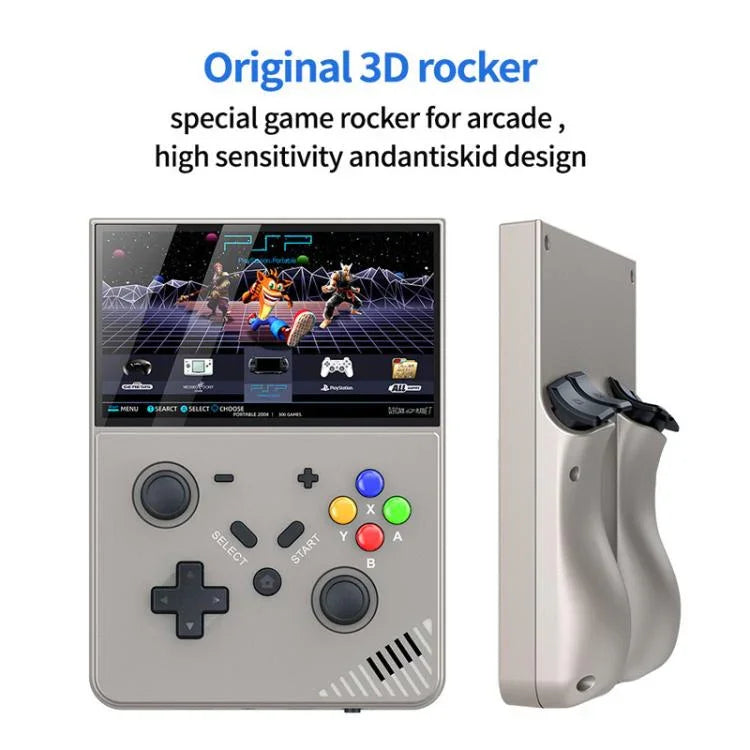 R43 Pro ハンドヘルドゲームコンソール 4K HD 4.3インチスクリーン ホームポータブルビデオゲームプレーヤー、半透明ブラック 64G、グレー 64G、半透明ブラック 128G、グレー 128G