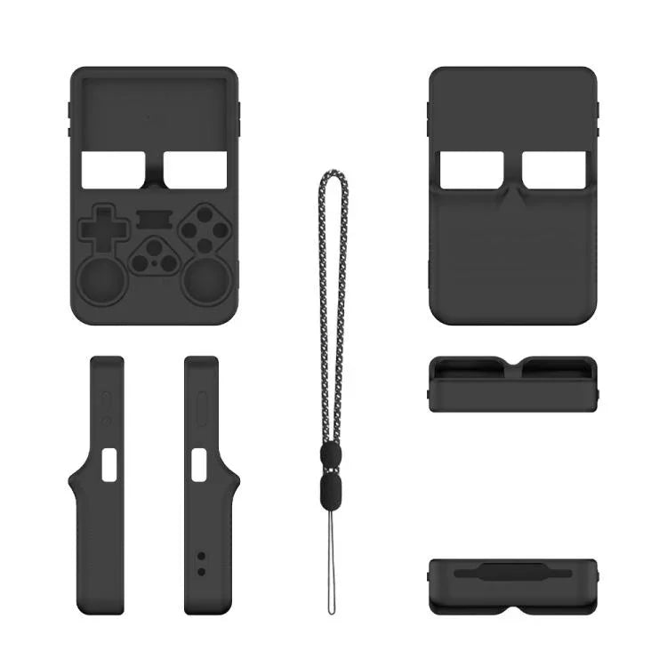ANBERNIC R36S 携帯型ゲーム機用 防塵シリコン保護カバー
