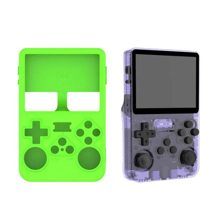 ANBERNIC R36S 携帯型ゲーム機用 防塵シリコン保護カバー