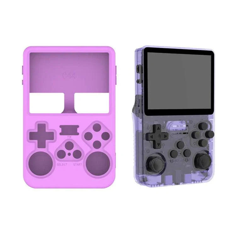 ANBERNIC R36S 携帯型ゲーム機用 防塵シリコン保護カバー