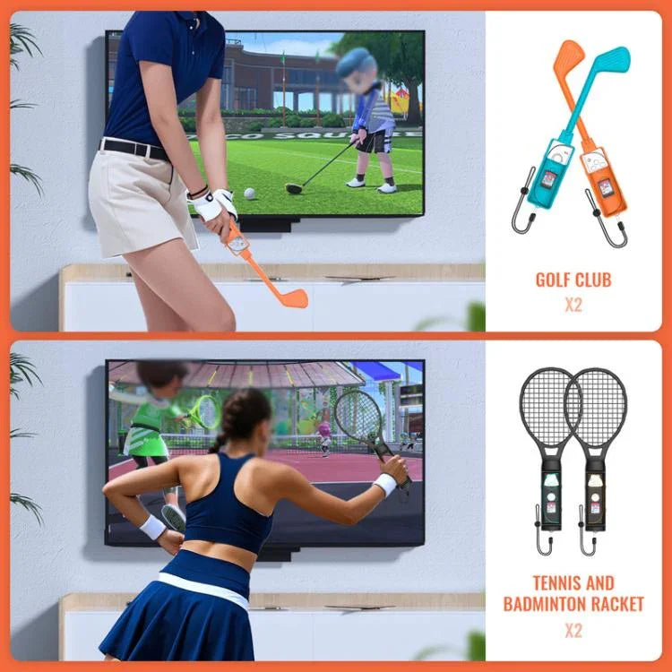 JYS NS2281 Nintendo Switch 2用 スポーツ9イン1 ゲーミングスポーツキット 左右グリップアクセサリー