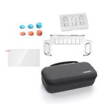 DOBE TNS-5112 Switch 2用 10イン1 ホスト収納バッグ＋クリスタルケース＋強化ガラスフィルム＋ロッカーキャップ落下防止セット