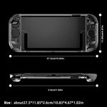 Nintendo Switch 2用 クリスタルシェルケース 分割型ゲームパッド透明保護カバー