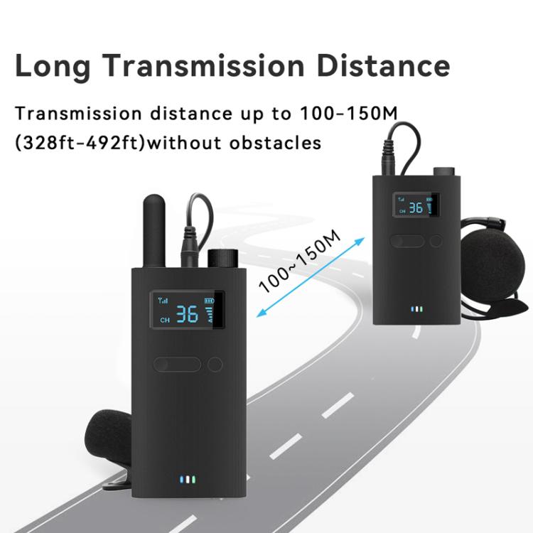 2.4G ワイヤレス オフィス会議ツアーガイド ワンウェイ 多人数向け説明マイク、YWI22 トランスミッター、YWI22 レシーバー