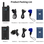 2.4G ワイヤレス オフィス会議ツアーガイド ワンウェイ 多人数向け説明マイク、YWI22 トランスミッター、YWI22 レシーバー