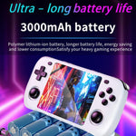 H36S 3.5インチIPS HDスクリーン レトロPSPゲーム機 Linuxシステム GBA携帯型ビデオゲーム機、64G、128G