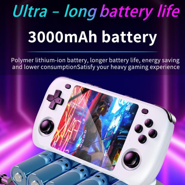 H36S 3.5インチIPS HDスクリーン レトロPSPゲーム機 Linuxシステム GBA携帯型ビデオゲーム機、64G、128G