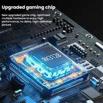 XF43 レトロハンドヘルドゲームコンソール オープンソース 4.3インチ大型画面 ゲームビデオプレーヤーコンソール, 64G, 128G