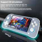 XF43 レトロハンドヘルドゲームコンソール オープンソース 4.3インチ大型画面 ゲームビデオプレーヤーコンソール, 64G, 128G