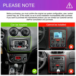 アルファロメオ MITO 2008-2016年用 7インチ 横型スクリーン Android 15 CarPlay カーセンターコントロール統合機, 4+64G, 2+64G