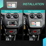 アルファロメオ MITO 2008-2016年用 7インチ 横型スクリーン Android 15 CarPlay カーセンターコントロール統合機, 4+64G, 2+64G