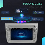 アルファロメオ MITO 2008-2016年用 7インチ 横型スクリーン Android 15 CarPlay カーセンターコントロール統合機, 4+64G, 2+64G