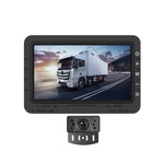 4.3 inch Digital Wireless HD 1 To 1 Reversing Display Car Center Control All-in-One Machine, With Long License Plate Holder North America, With Short License Plate Holder Europe
