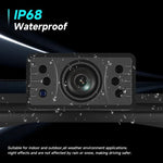 4.3 inch Digital Wireless HD 1 To 1 Reversing Display Car Center Control All-in-One Machine, With Long License Plate Holder North America, With Short License Plate Holder Europe