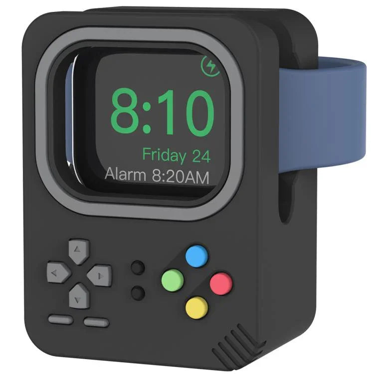 Apple Watch 用 AhaStyle DD05 シリコンミニ充電スタンド、充電器なし