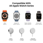Apple Watch 用 AhaStyle DD05 シリコンミニ充電スタンド、充電器なし