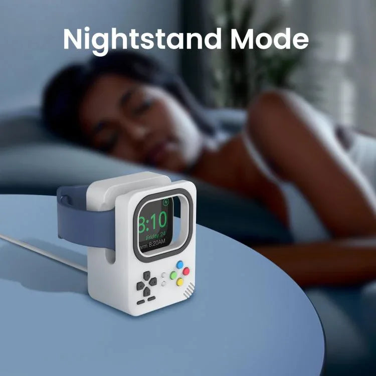 Apple Watch 用 AhaStyle DD05 シリコンミニ充電スタンド、充電器なし