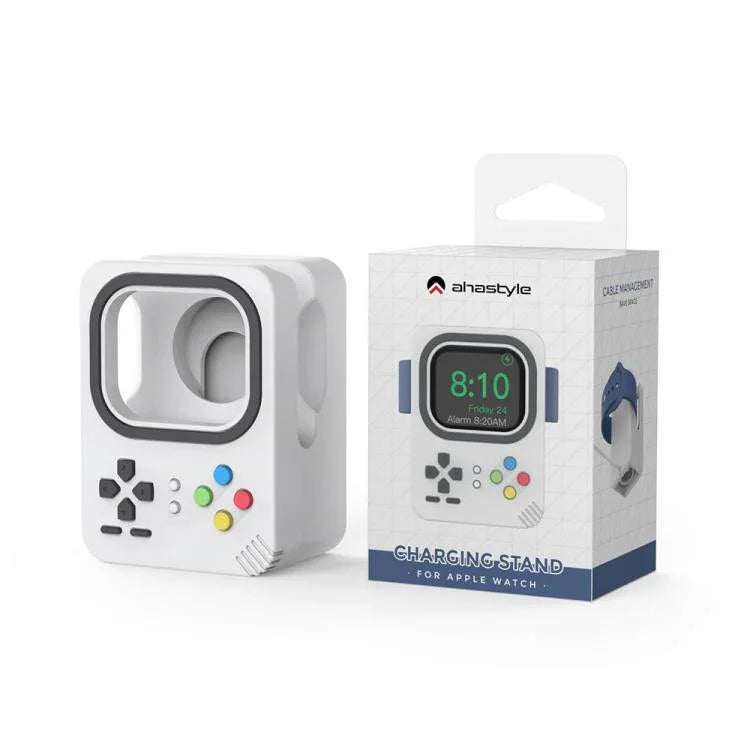 Apple Watch 用 AhaStyle DD05 シリコンミニ充電スタンド、充電器なし