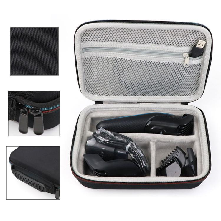Braun MGK3020 / MGK3060 / MGK3080 用 EVA収納バッグ ヒゲトリマー＆ヘアクリッパー, 22 x 16 x 7cm
