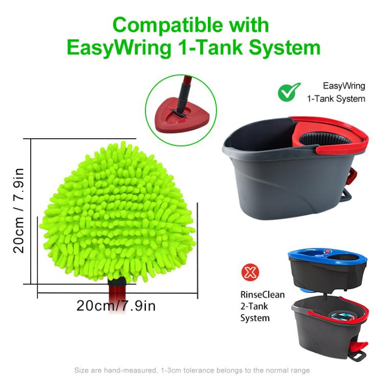 3個入りパック モップパッド O-Cedar EasyWring 1タンクシステム交換部品