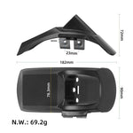 Kukirin G2 Pro DB 電動スクーター用 リアフェンダー ライセンスプレートブラケット付き フロントフェンダー