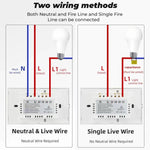 モデル120 USゲージ グラフィティ スマート WIFI シングルファイヤースイッチ、1ギャング ホワイト、2ギャング ホワイト、1ギャング ブラック、2ギャング ブラック、1ギャング ゴールド、2ギャング ゴールド