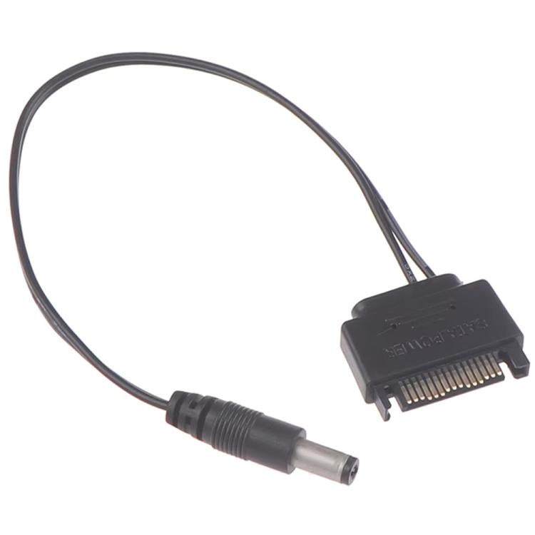 SATAオスから5.5 x 2.1mm DC接続ケーブル 12V電源ケーブル, 20cm, 50cm, 100cm
