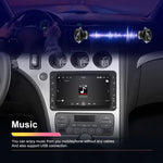 アルファロメオ 159 7インチ 横型スクリーン CarPlay カーナビゲーション カーセンターコントロール統合機, 2+64G, 4+64G