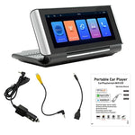 6.86インチ 折りたたみ式ポータブル Bluetooth カーMP5プレーヤー MirrorLink/CarPlay/Android Auto対応, B5370, B5370+4LEDリバースカメラ, B5370+8LEDリバースカメラ, B5370+12LEDリバースカメラ