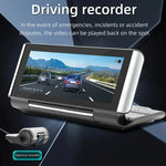 6.86インチ 折りたたみ式ポータブル Bluetooth カーMP5プレーヤー MirrorLink/CarPlay/Android Auto対応, B5370, B5370+4LEDリバースカメラ, B5370+8LEDリバースカメラ, B5370+12LEDリバースカメラ