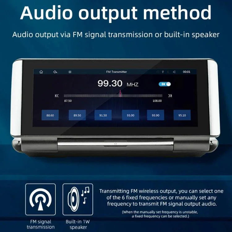 6.86インチ 折りたたみ式ポータブル Bluetooth カーMP5プレーヤー MirrorLink/CarPlay/Android Auto対応, B5370, B5370+4LEDリバースカメラ, B5370+8LEDリバースカメラ, B5370+12LEDリバースカメラ