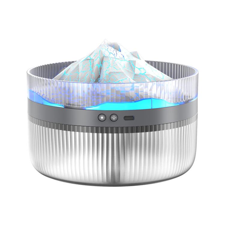 2L 火山性エッセンシャルオイルディフューザー 加湿器 大容量 アロマセラピーミストディフューザー トップフィルウォータータンク