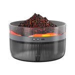 2L 火山性エッセンシャルオイルディフューザー 加湿器 大容量 アロマセラピーミストディフューザー トップフィルウォータータンク