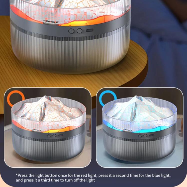 2L 火山性エッセンシャルオイルディフューザー 加湿器 大容量 アロマセラピーミストディフューザー トップフィルウォータータンク