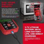 HABOTEST HT628B マルチフィールドEMFメーター 充電式電磁波測定器、HT628B