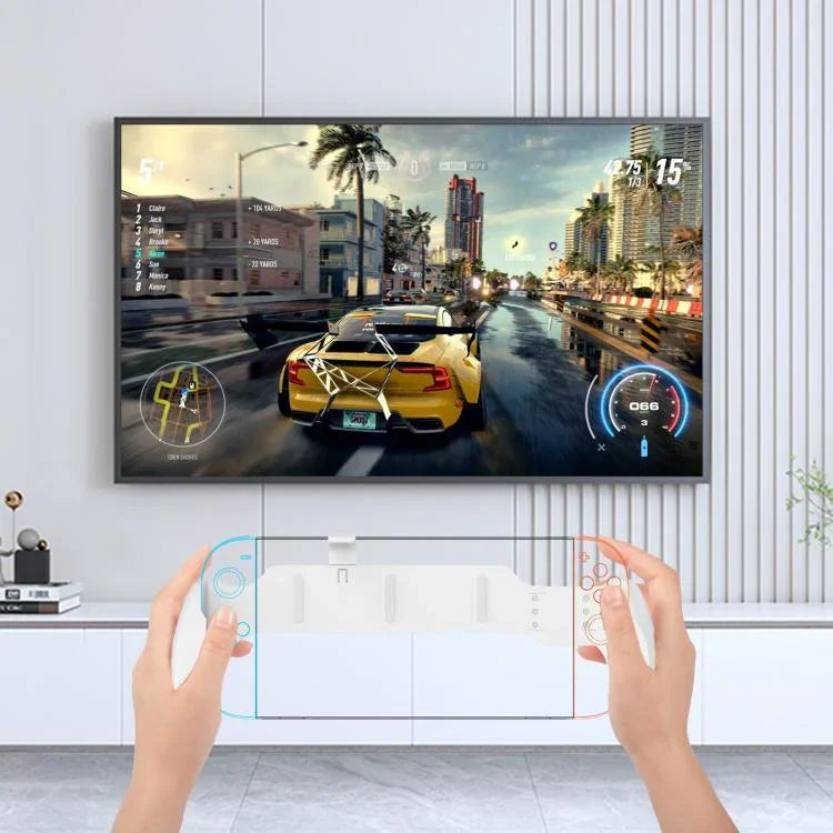 Nintendo Switch 2 / Switch / Switch OLED用 人間工学的滑り止めグリップハンドル、JYS-NS2297 ブラック、JYS-NS2297 ホワイト